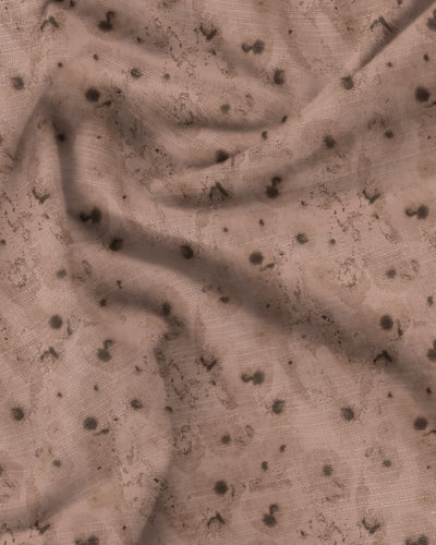 Selene abstract ink fabric in powder