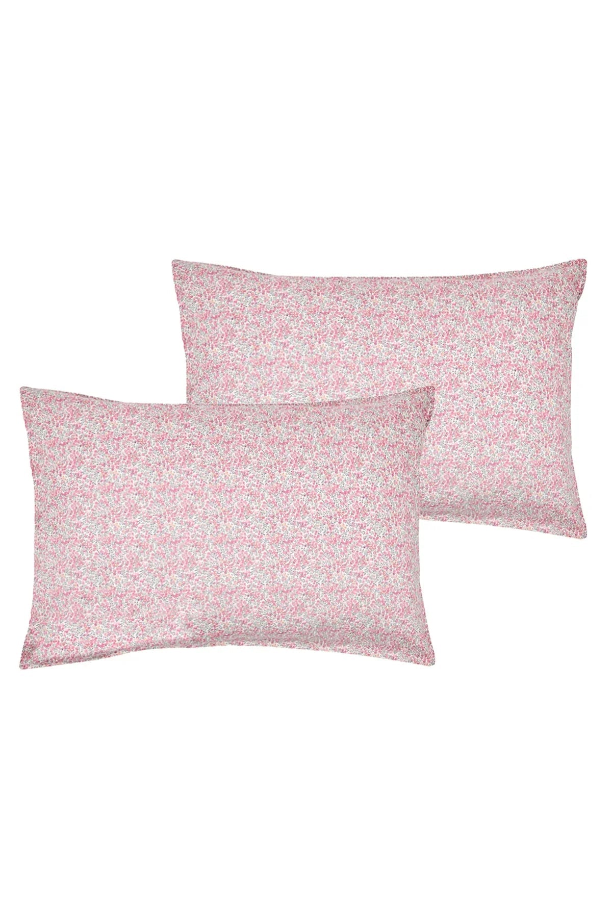 Pillowcase made with Liberty Fabric WILTSHIRE BUD MAGENTA - Coco & Wolf