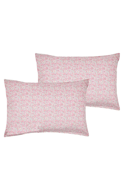 Pillowcase made with Liberty Fabric WILTSHIRE BUD MAGENTA - Coco & Wolf