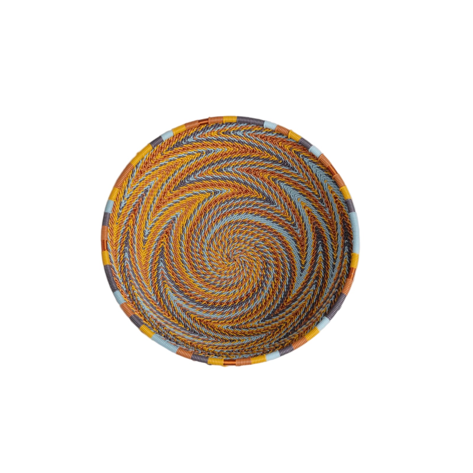 Shallow Basket - Earthy Denim