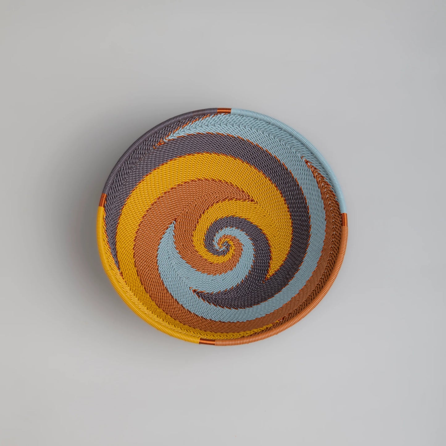 Shallow Basket - Earthy Denim