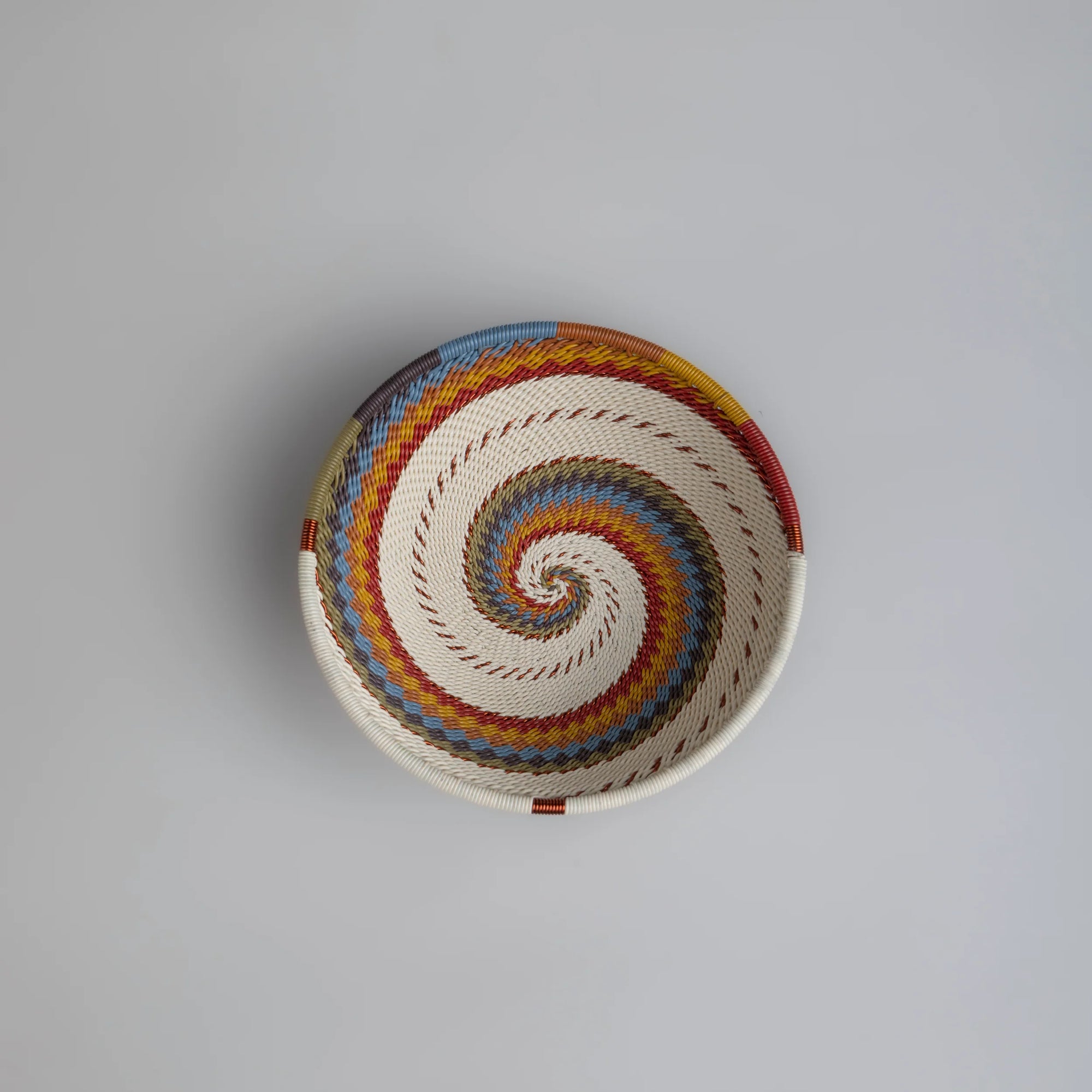 Shallow Basket - Mountain Rainbow