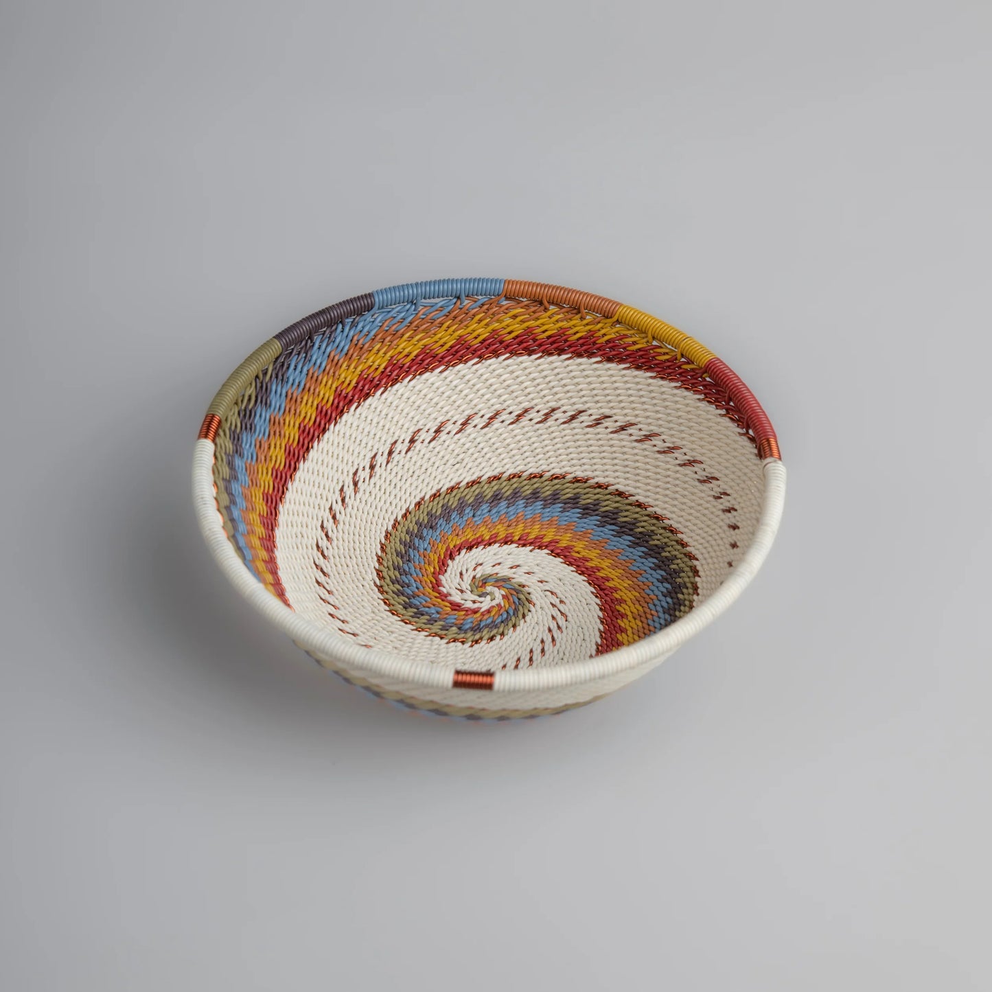 Shallow Basket - Mountain Rainbow