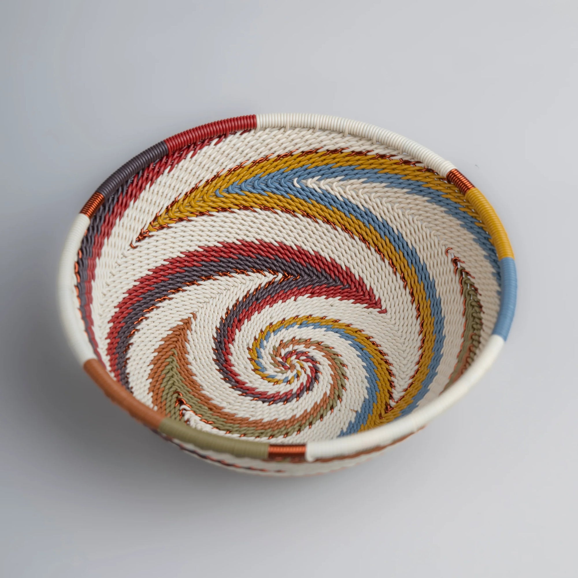 Shallow Basket - Mountain Rainbow
