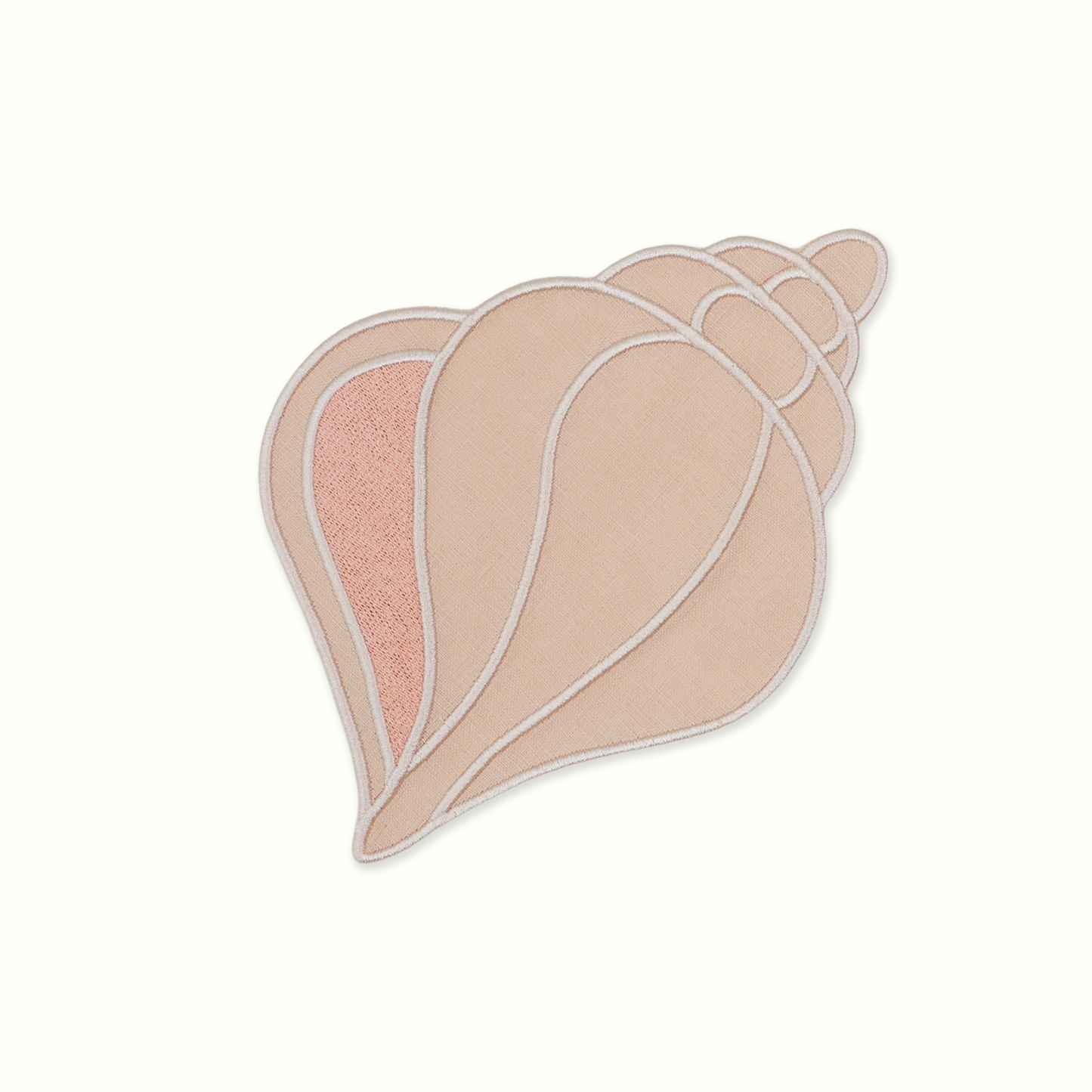 Conch Shell Linen Cocktail Napkins