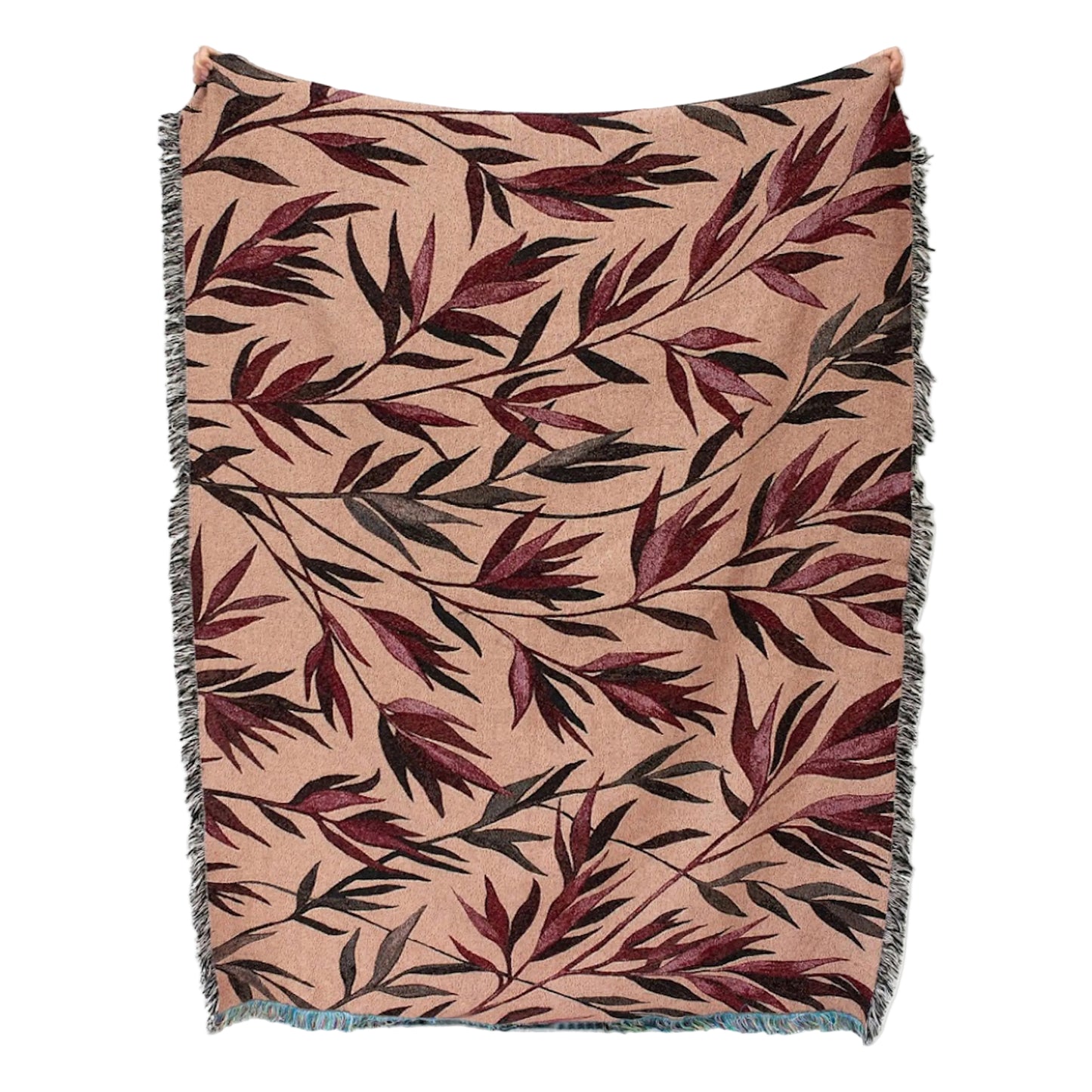 Growth Blush - Recycled Cotton Woven Throw