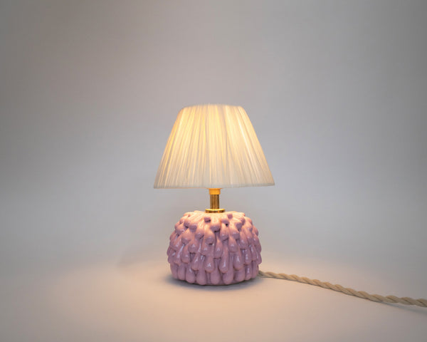 Short 'Drip' Table Lamp - Violet