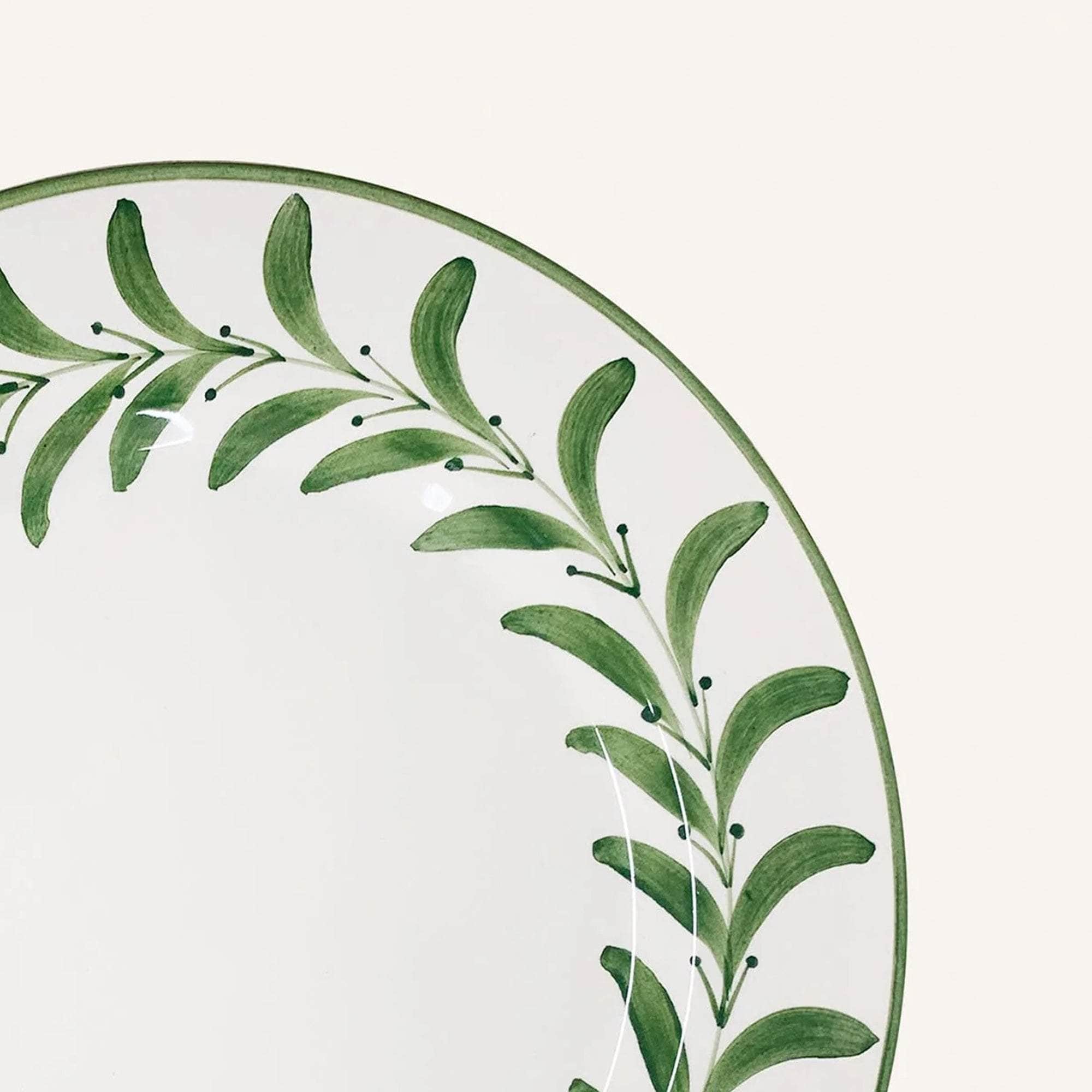 Side Plate -  Helecho - Fern Green