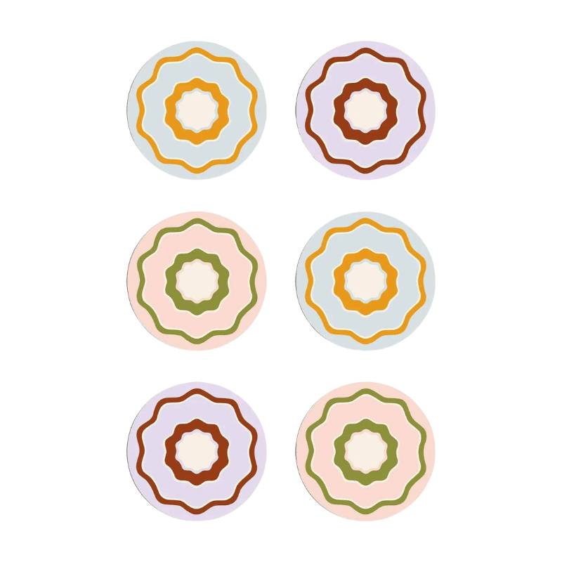 Flowerama Coasters (Set of 6)