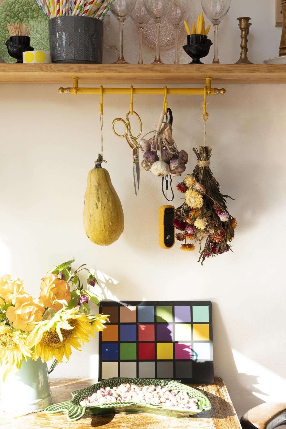 The 40cm Signal Yellow Hanging Rail