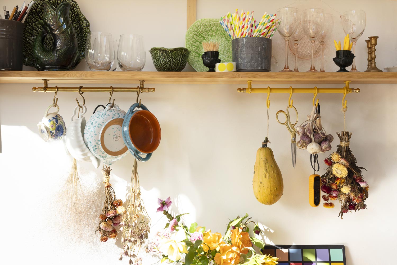 The 40cm Signal Yellow Hanging Rail