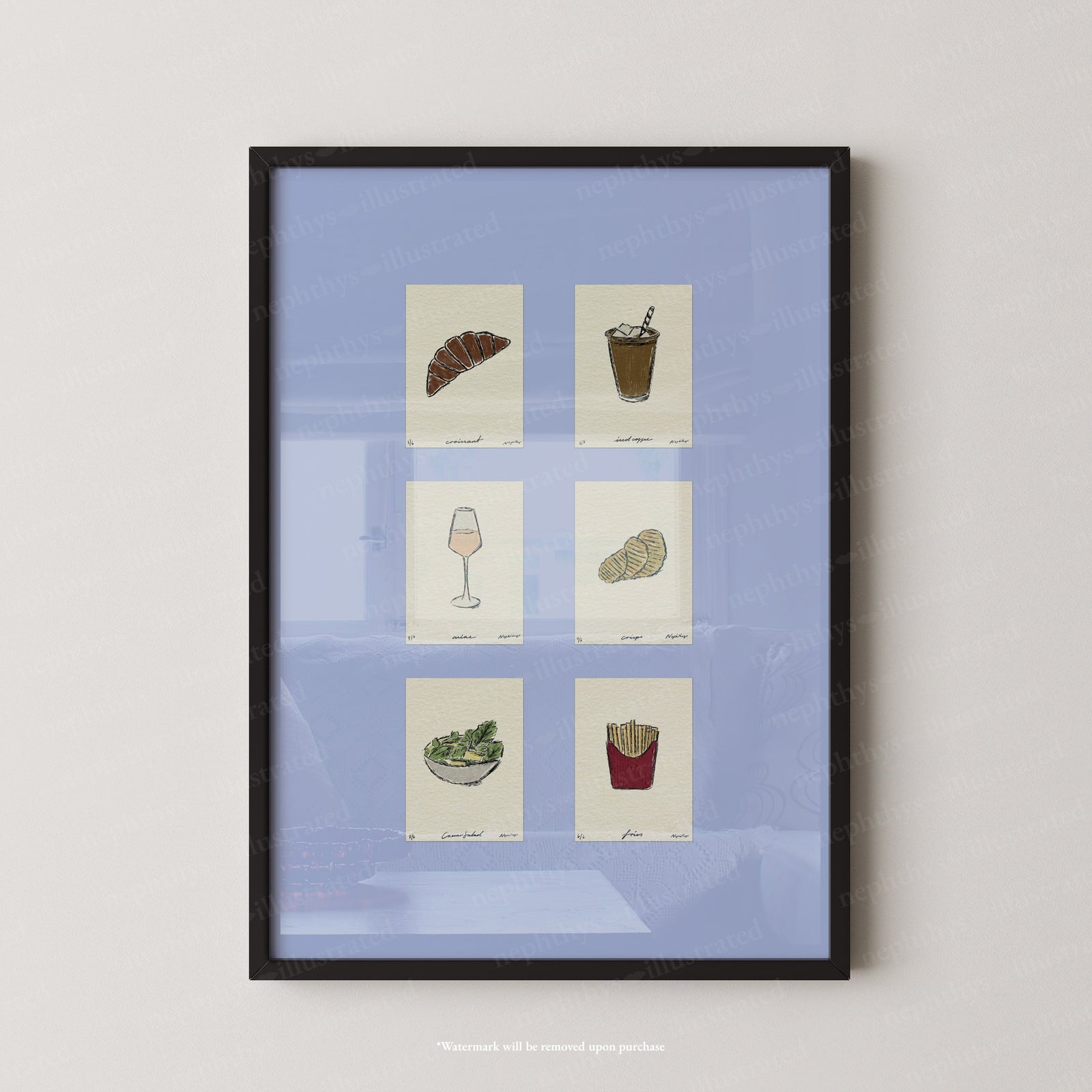 Signature Snacks Set Print
