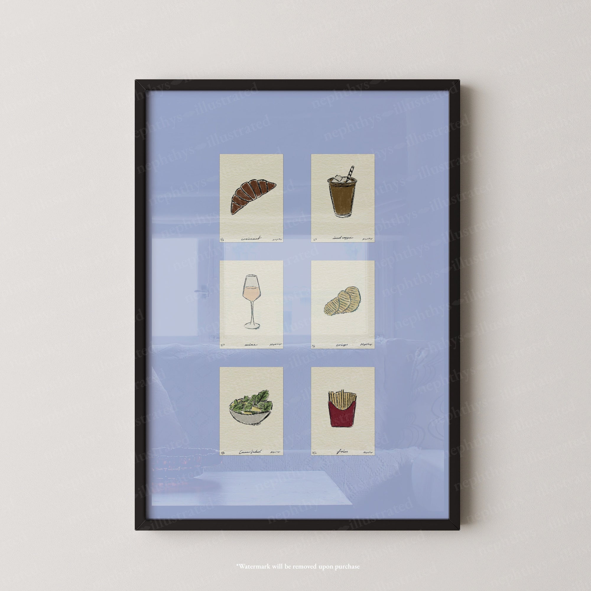 Signature Snacks Set Print