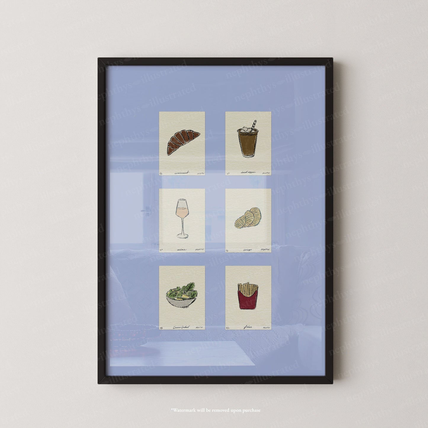 Signature Snacks Set Print
