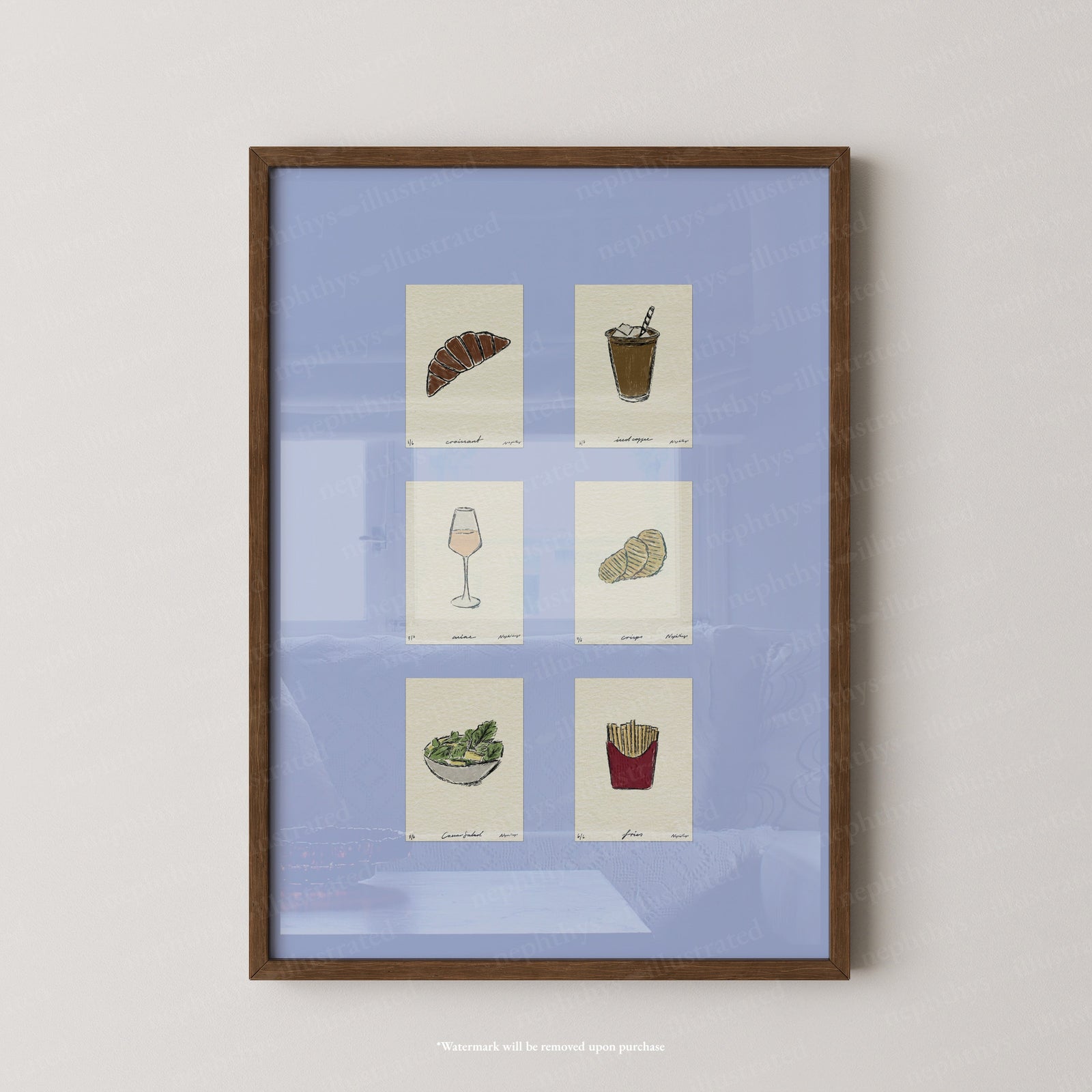 Signature Snacks Set Print