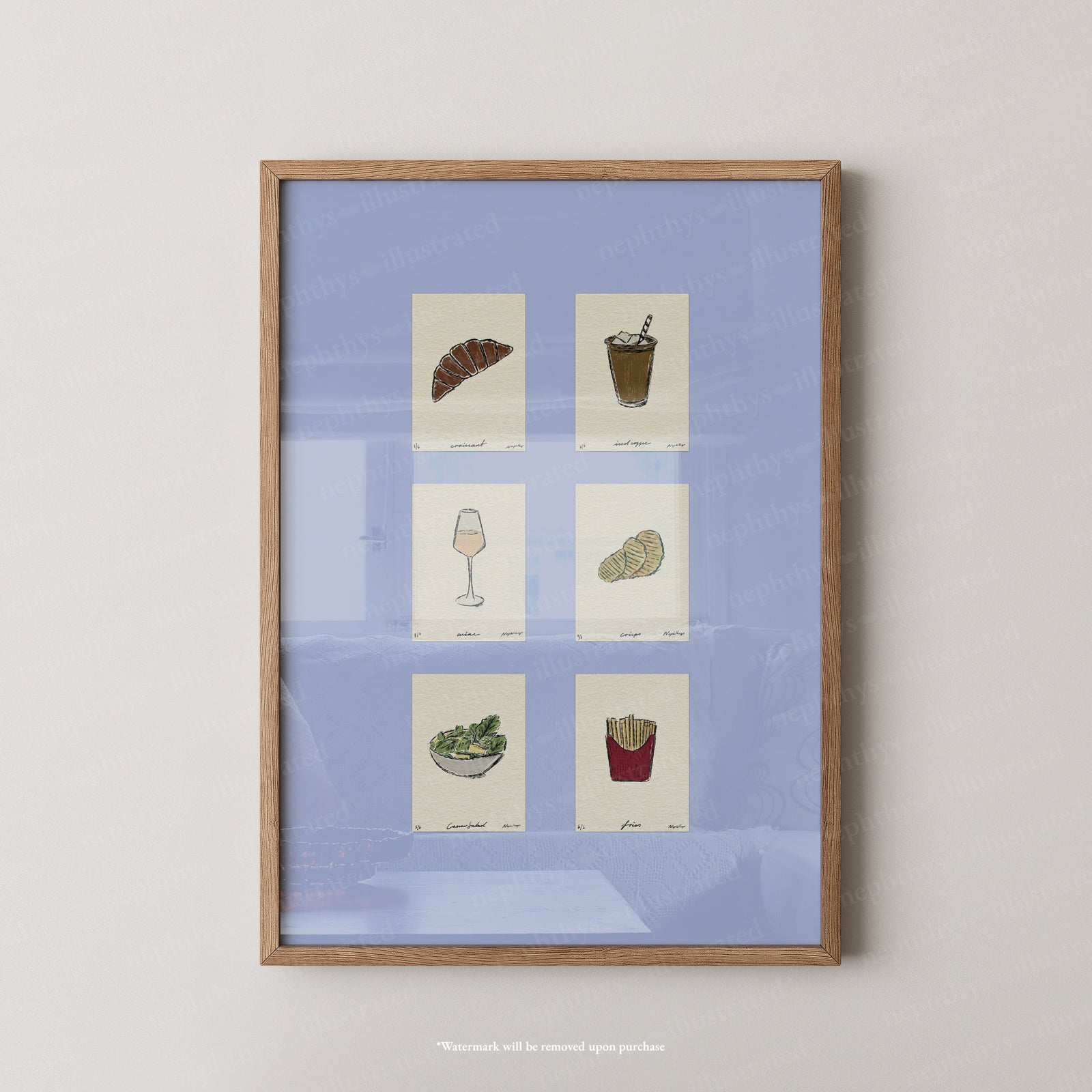 Signature Snacks Set Print