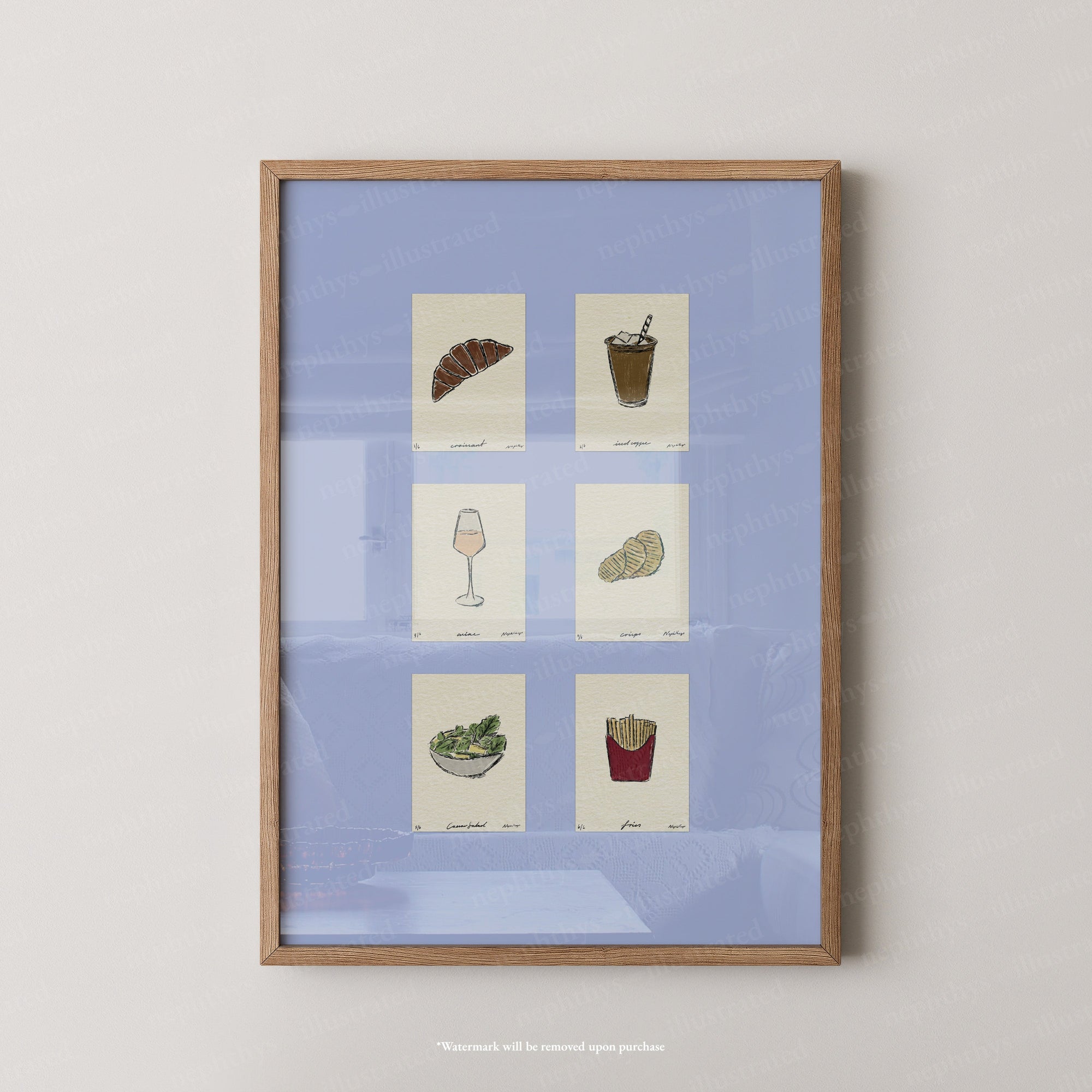 Signature Snacks Set Print