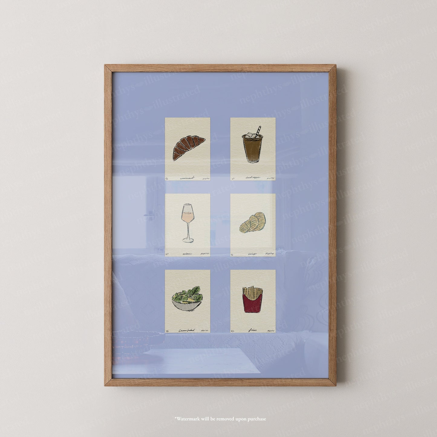Signature Snacks Set Print
