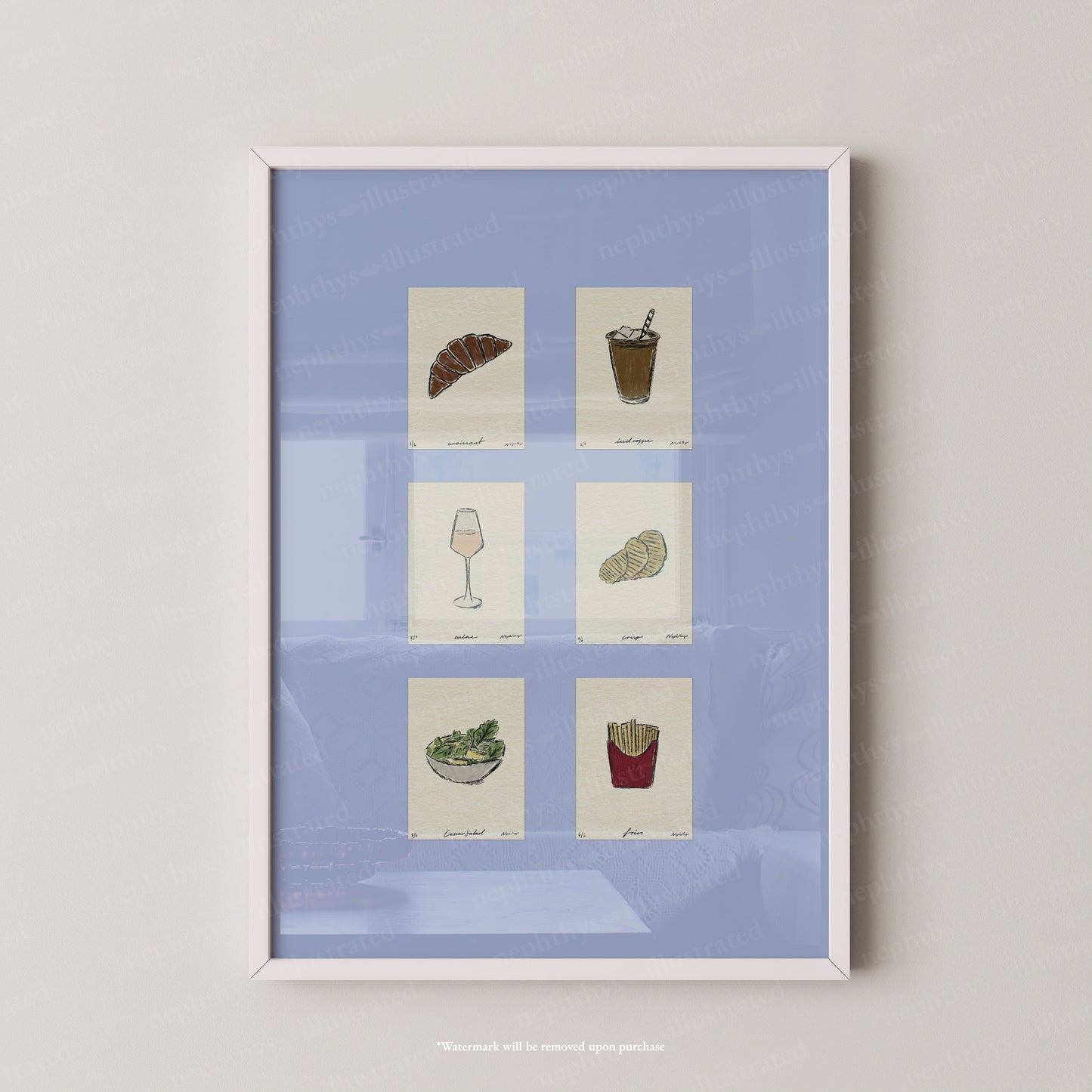 Signature Snacks Set Print