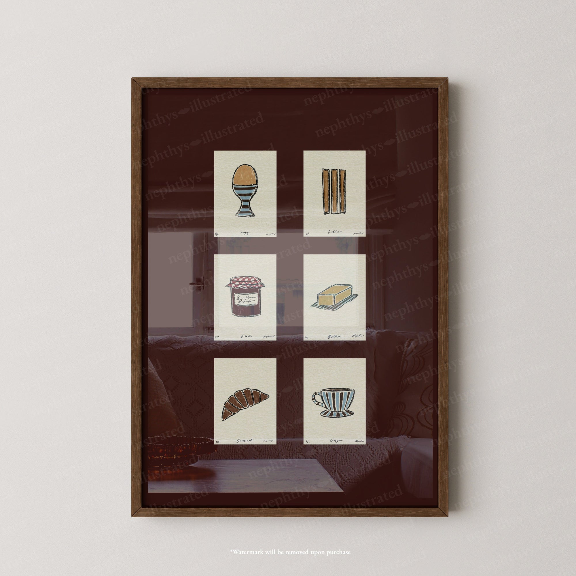 Signature Snacks Set Print