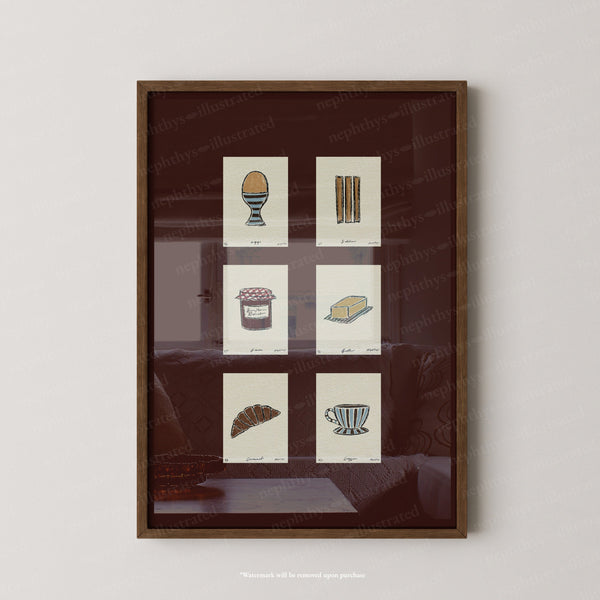 Signature Snacks Set Print