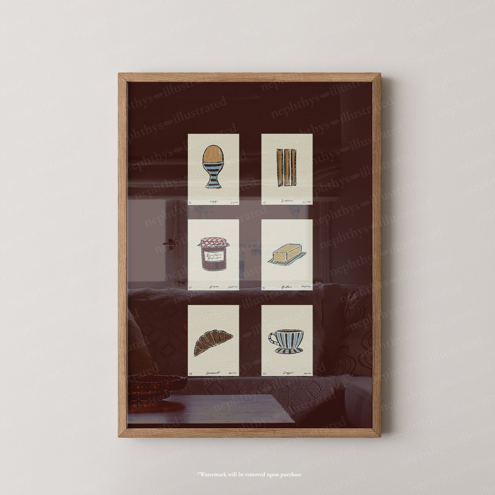 Signature Snacks Set Print