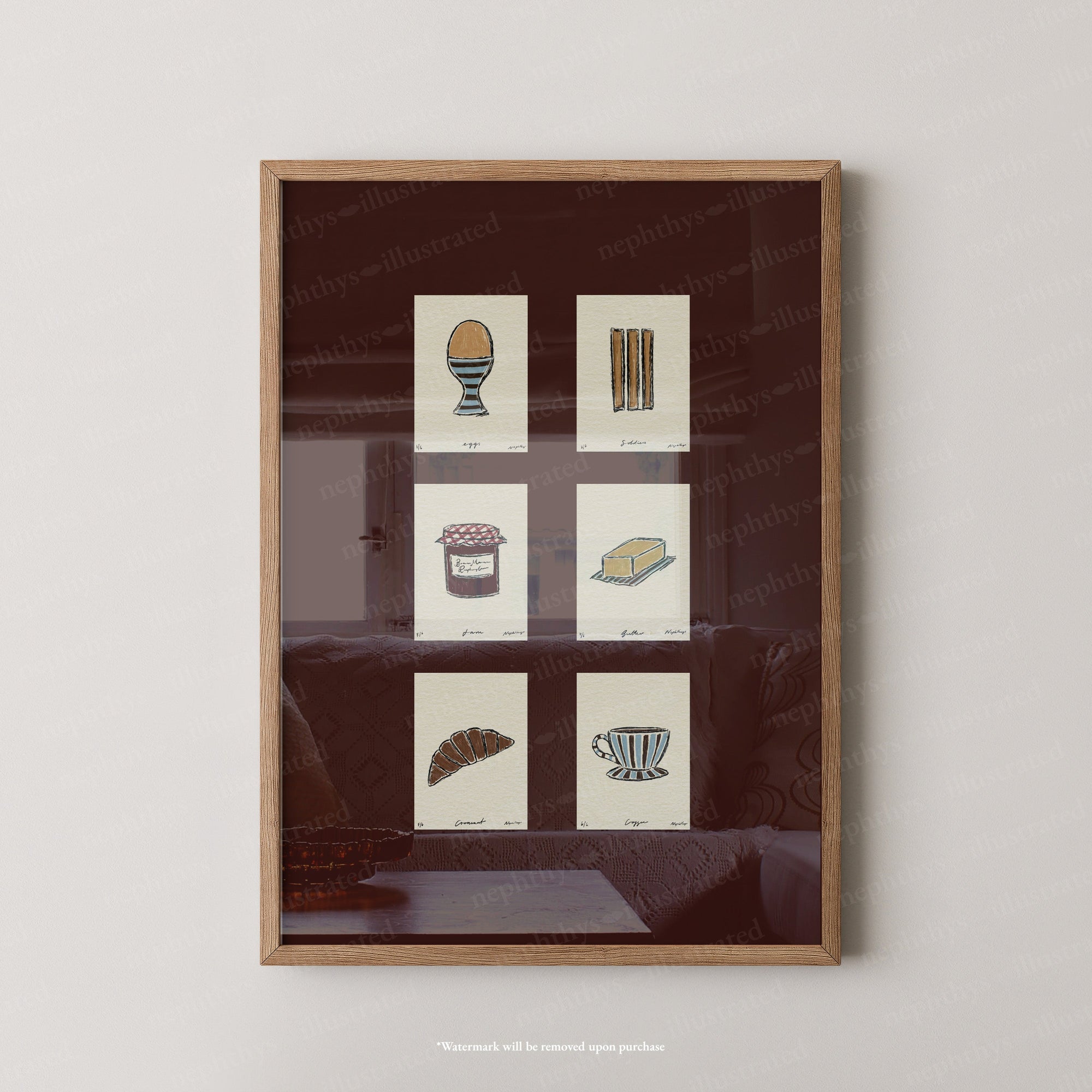 Signature Snacks Set Print