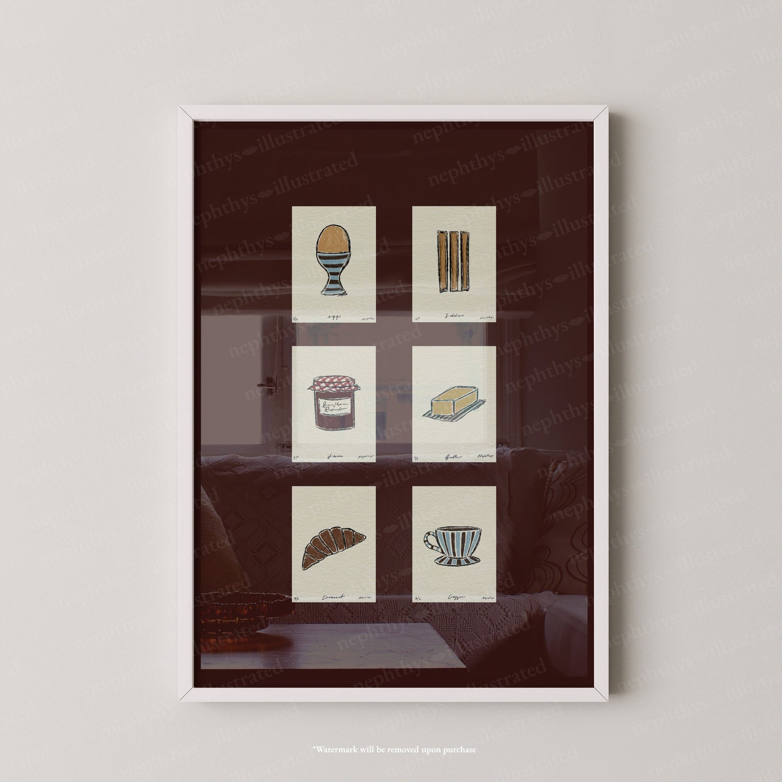 Signature Snacks Set Print