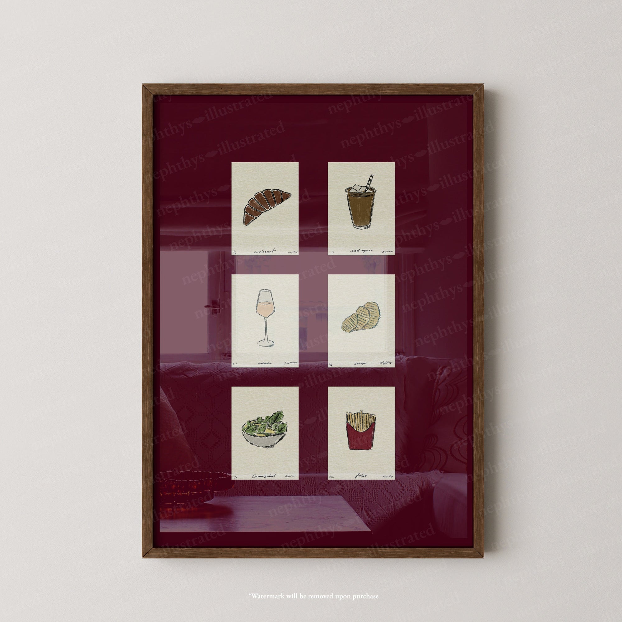 Signature Snacks Set Print