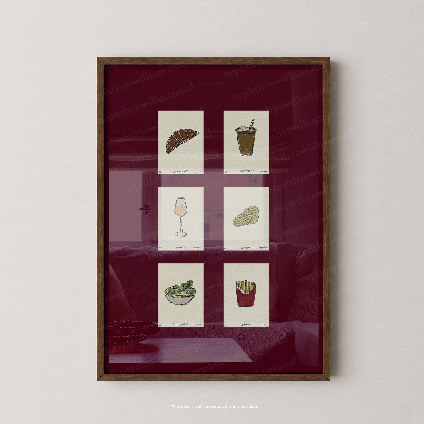 Signature Snacks Set Print
