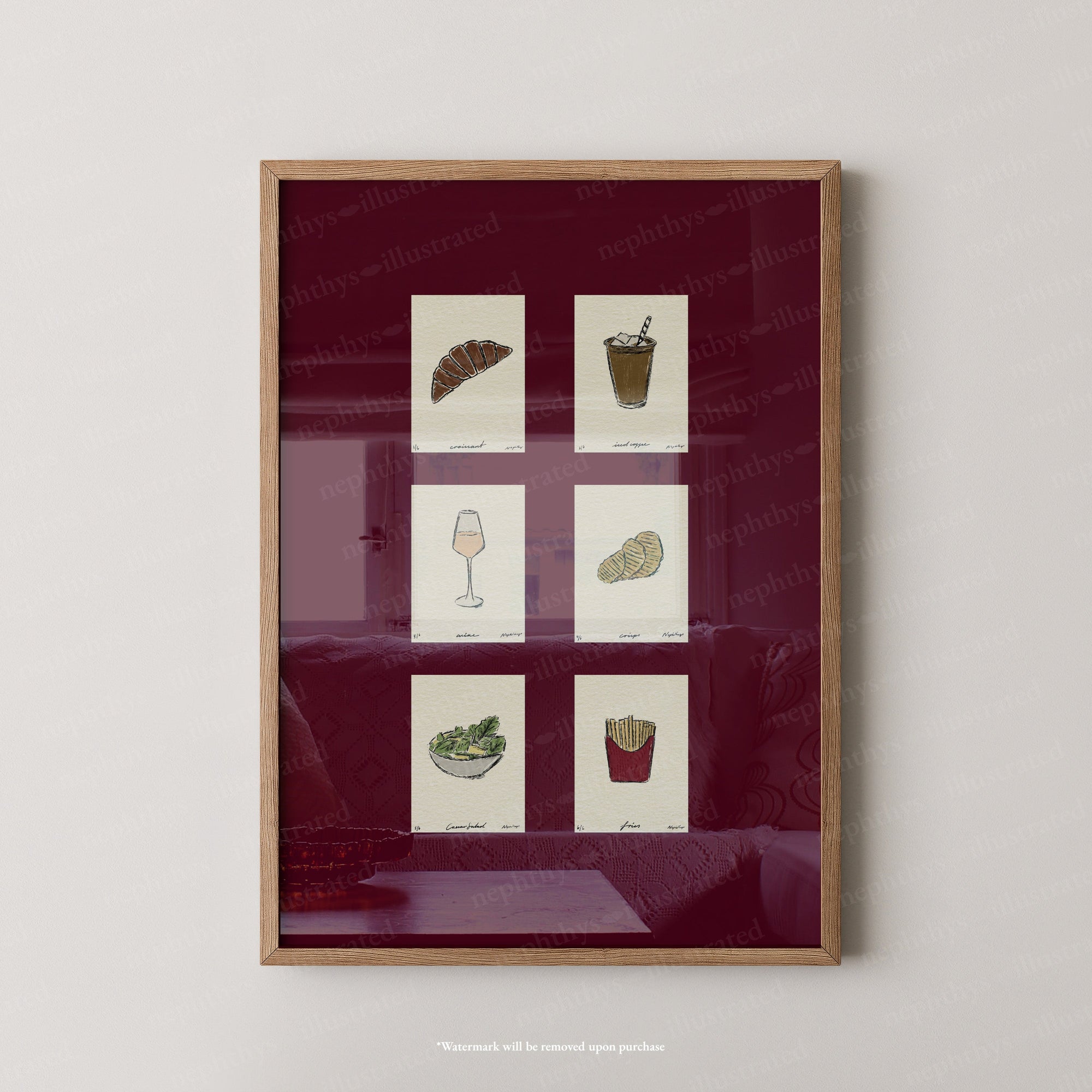 Signature Snacks Set Print