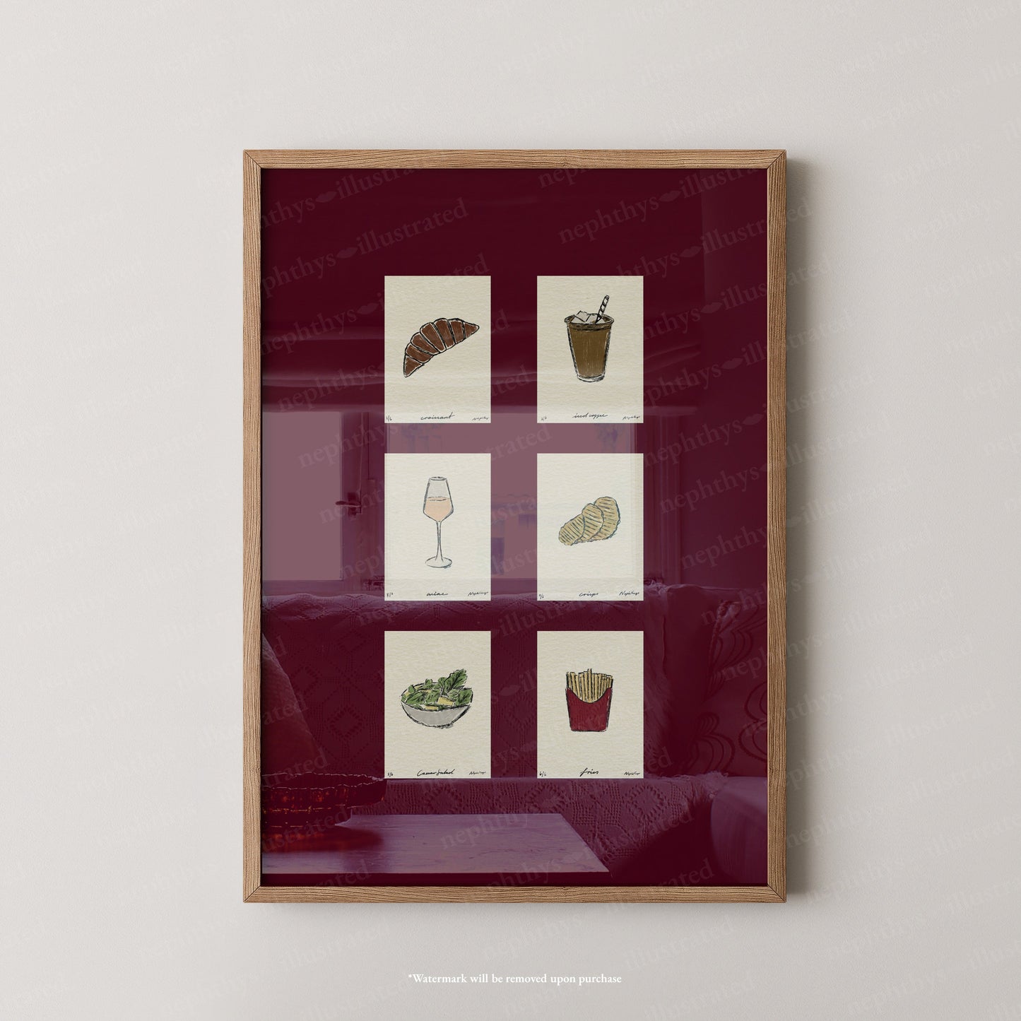 Signature Snacks Set Print
