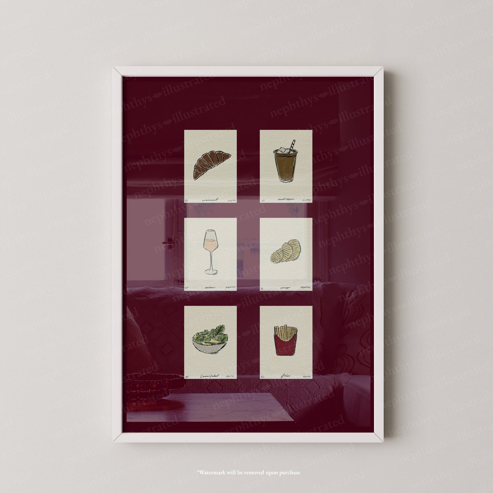 Signature Snacks Set Print