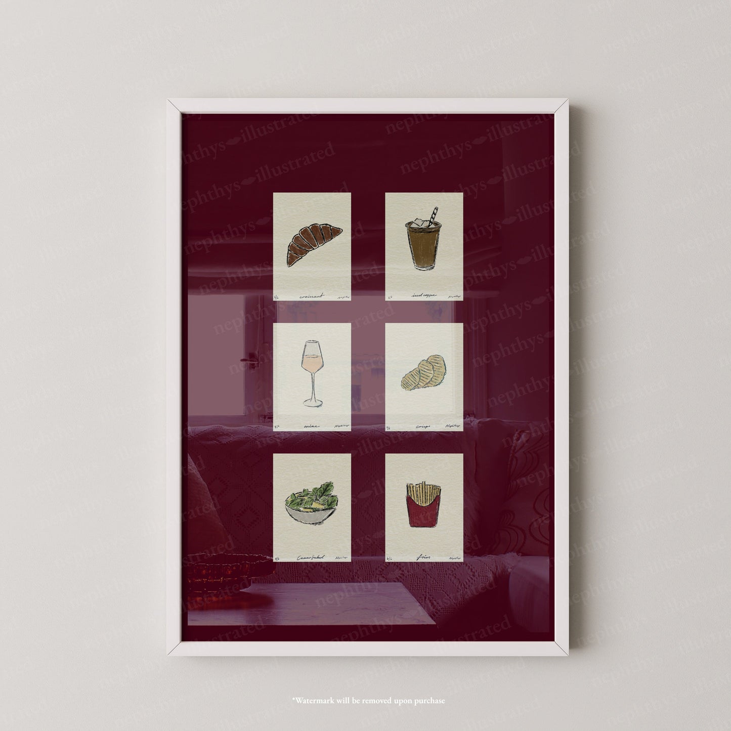 Signature Snacks Set Print