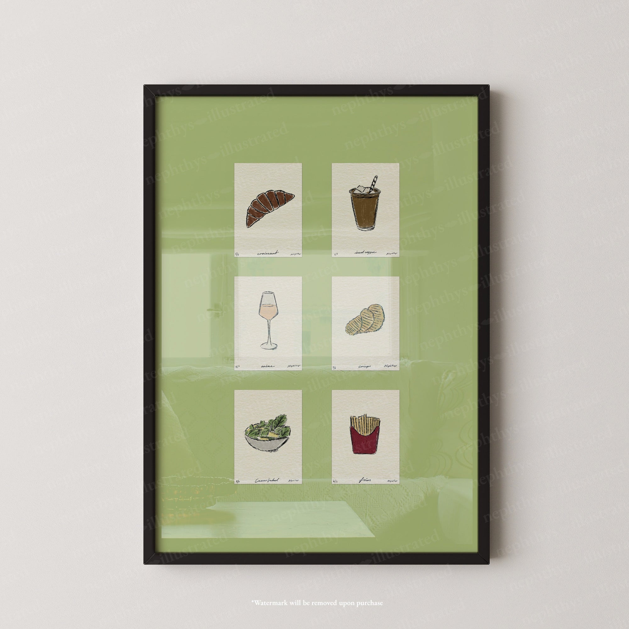 Signature Snacks Set Print