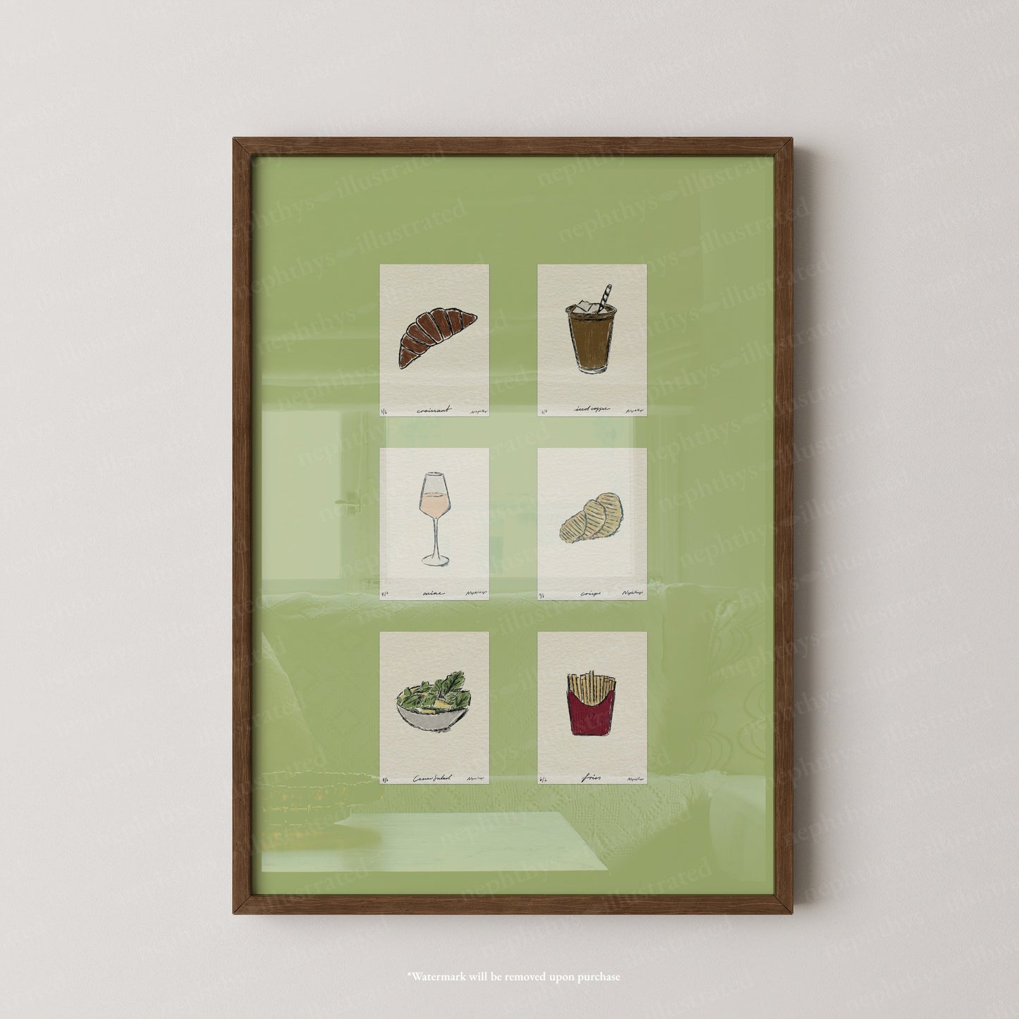 Signature Snacks Set Print