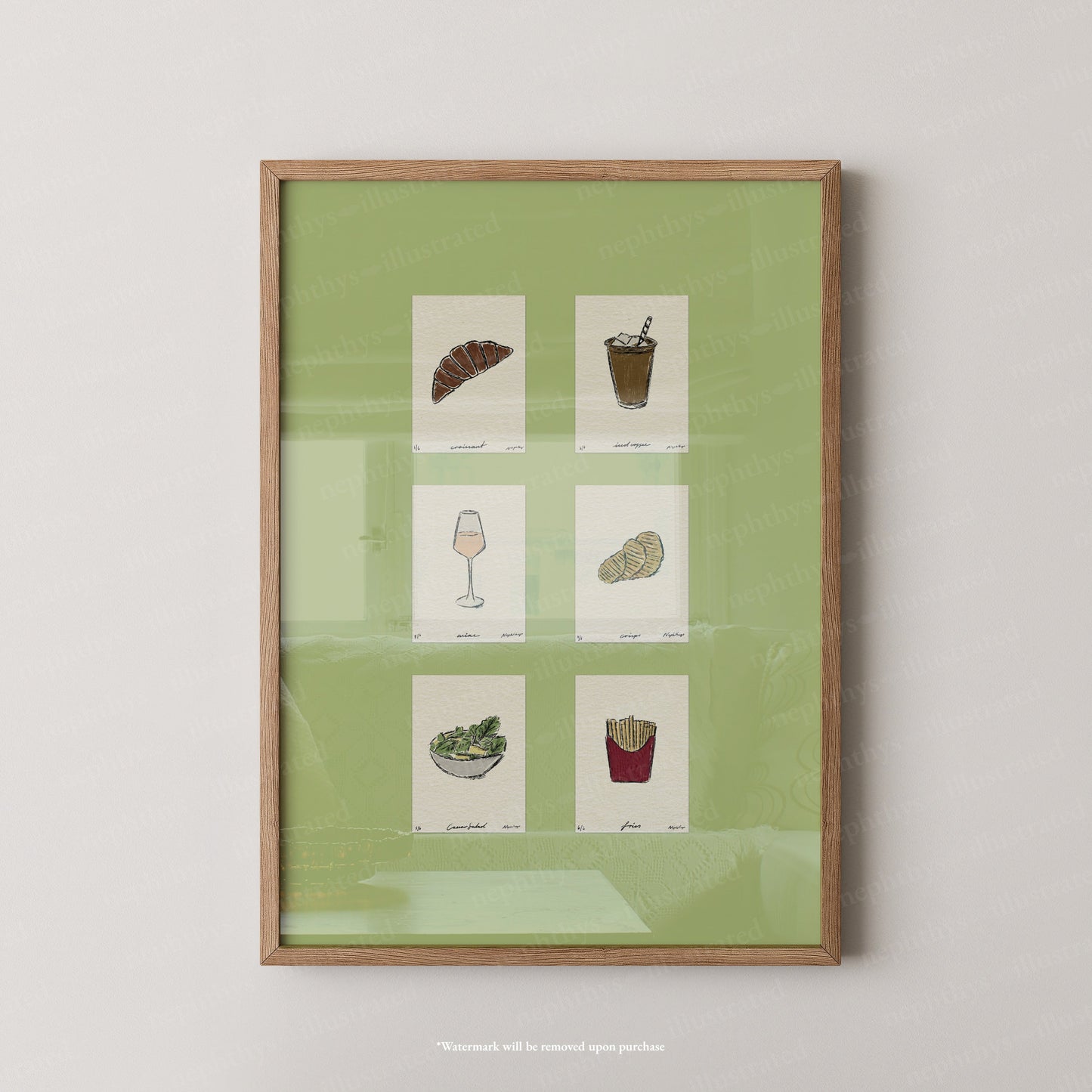 Signature Snacks Set Print