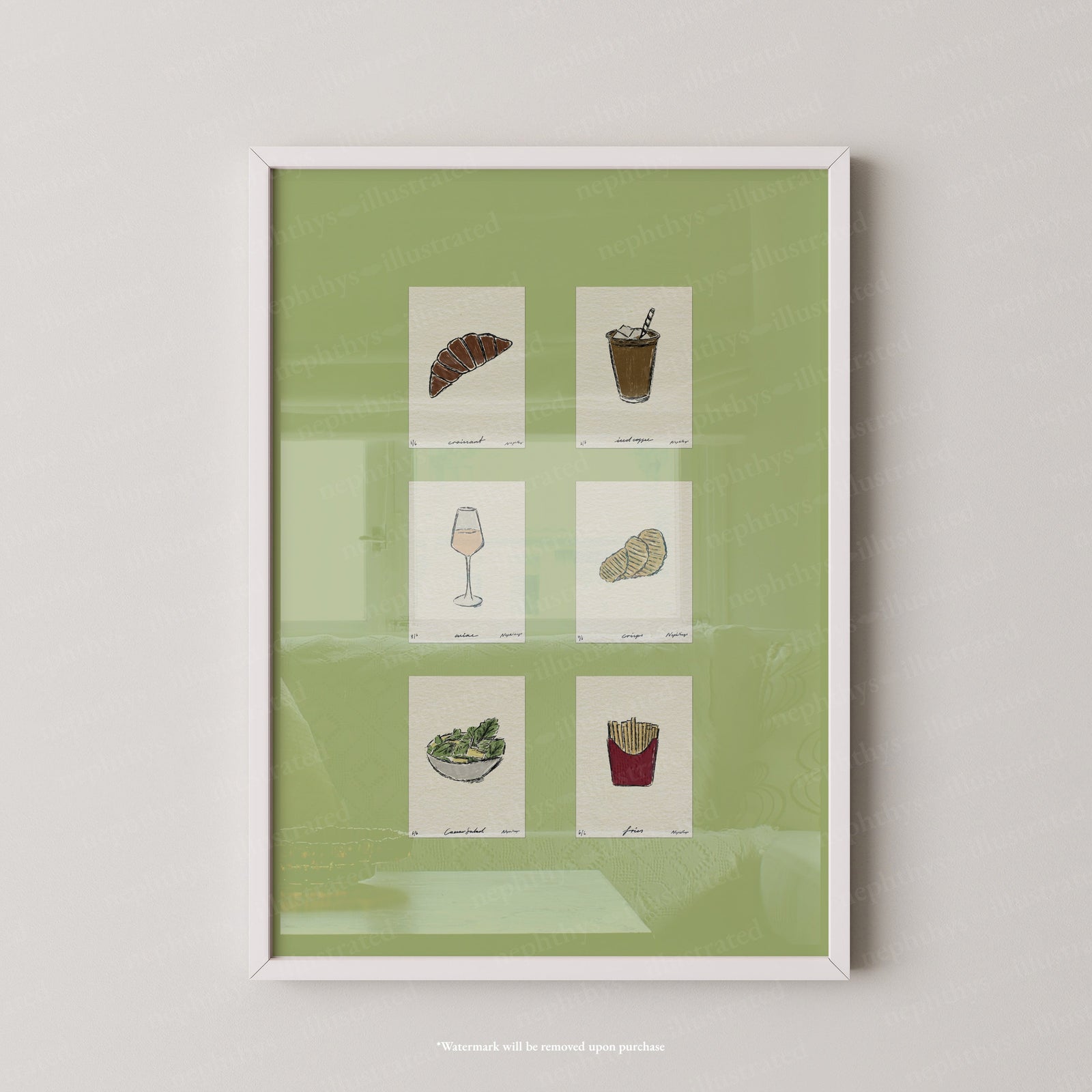 Signature Snacks Set Print
