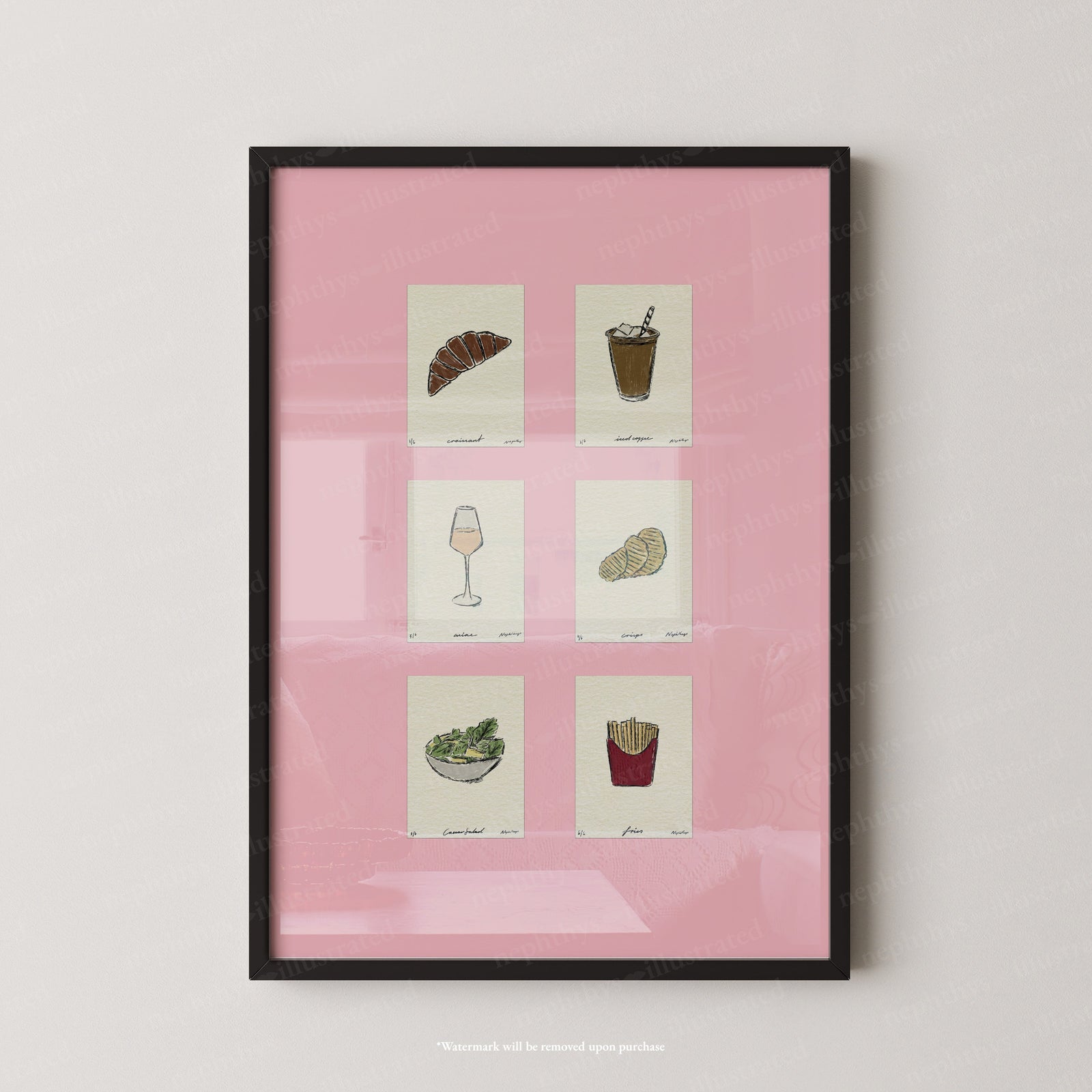 Signature Snacks Set Print
