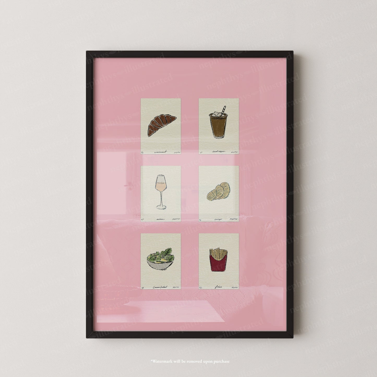 Signature Snacks Set Print