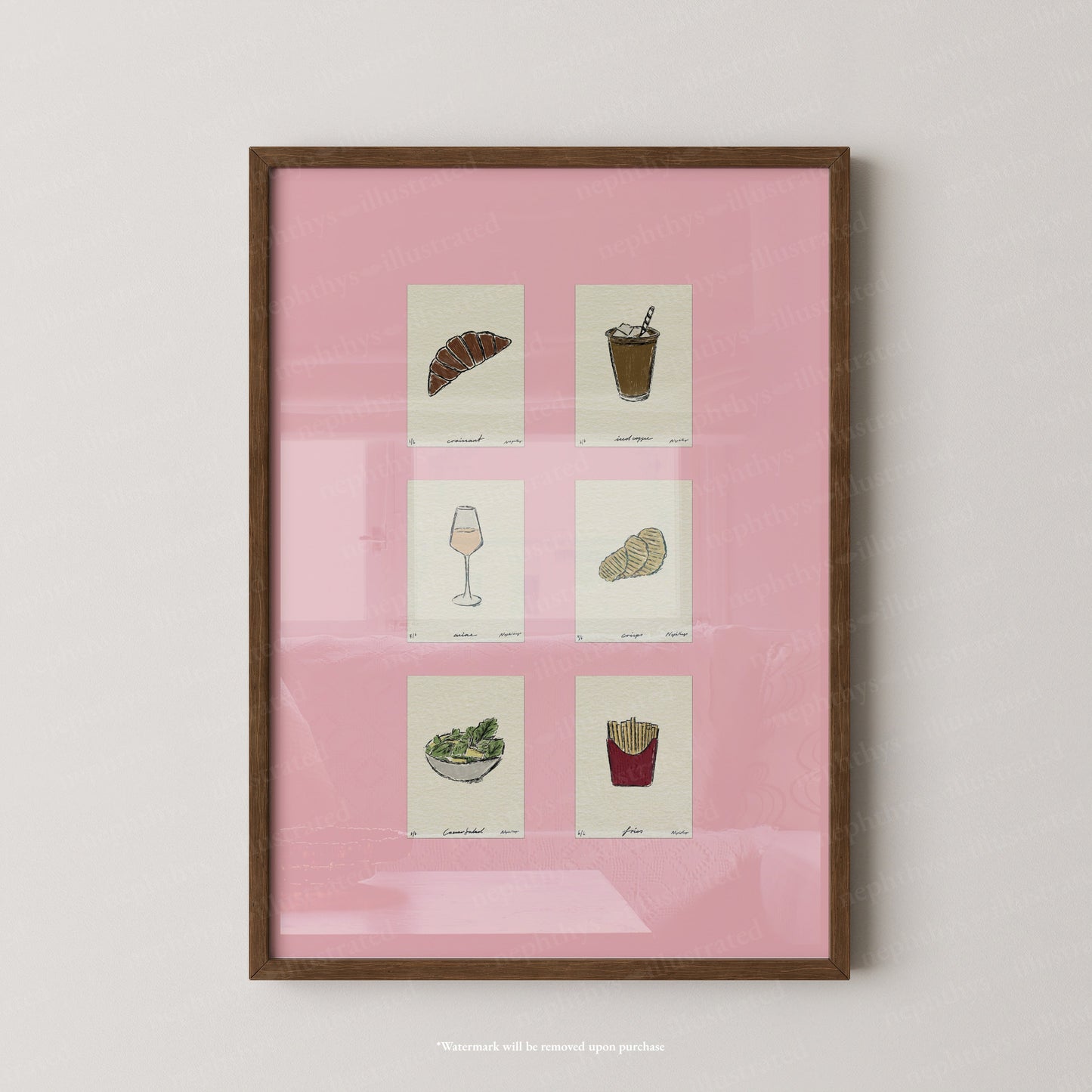 Signature Snacks Set Print