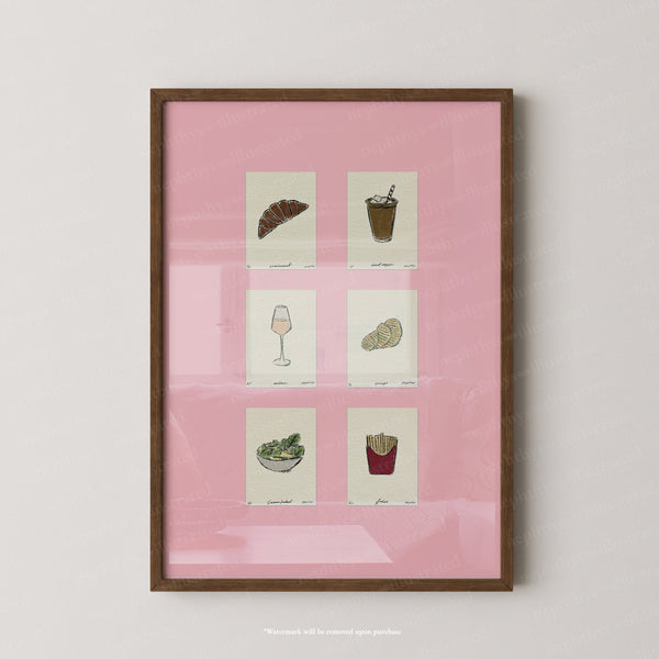 Signature Snacks Set Print