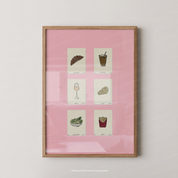 Signature Snacks Set Print