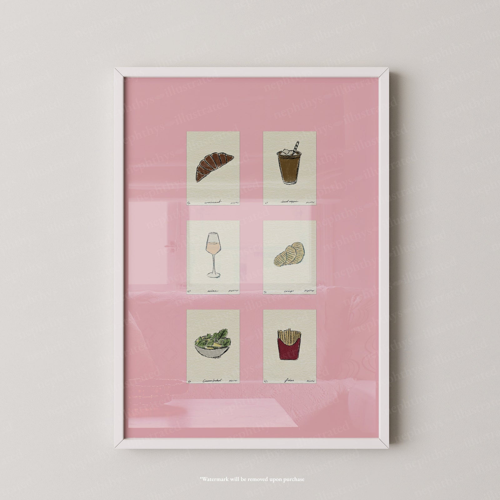 Signature Snacks Set Print
