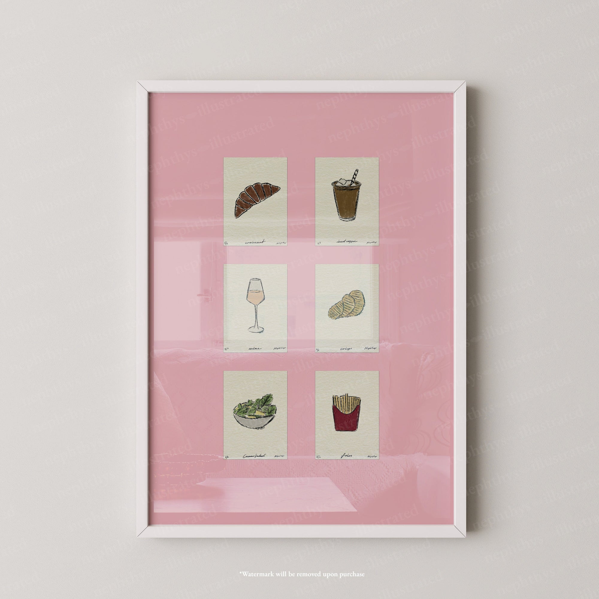 Signature Snacks Set Print