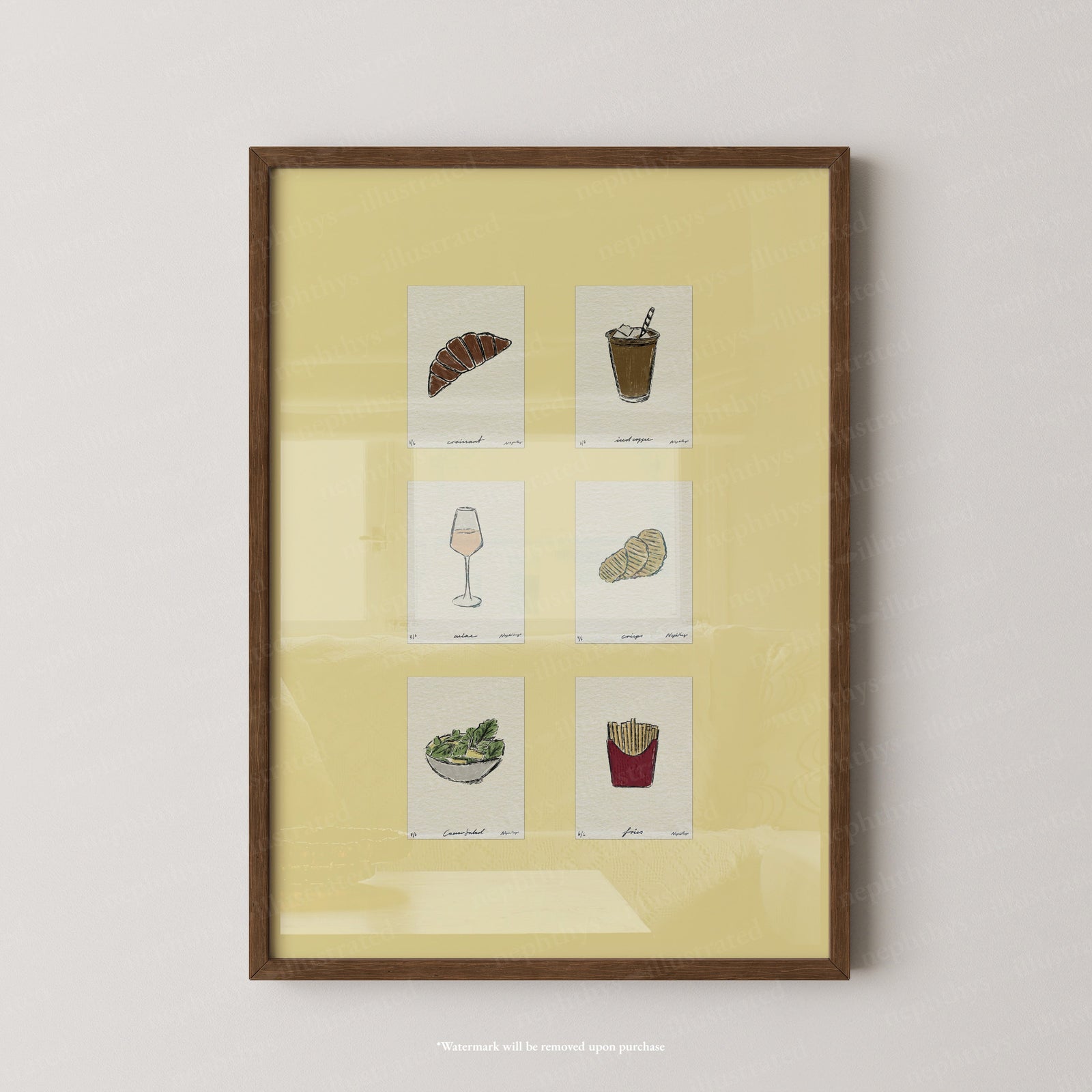 Signature Snacks Set Print