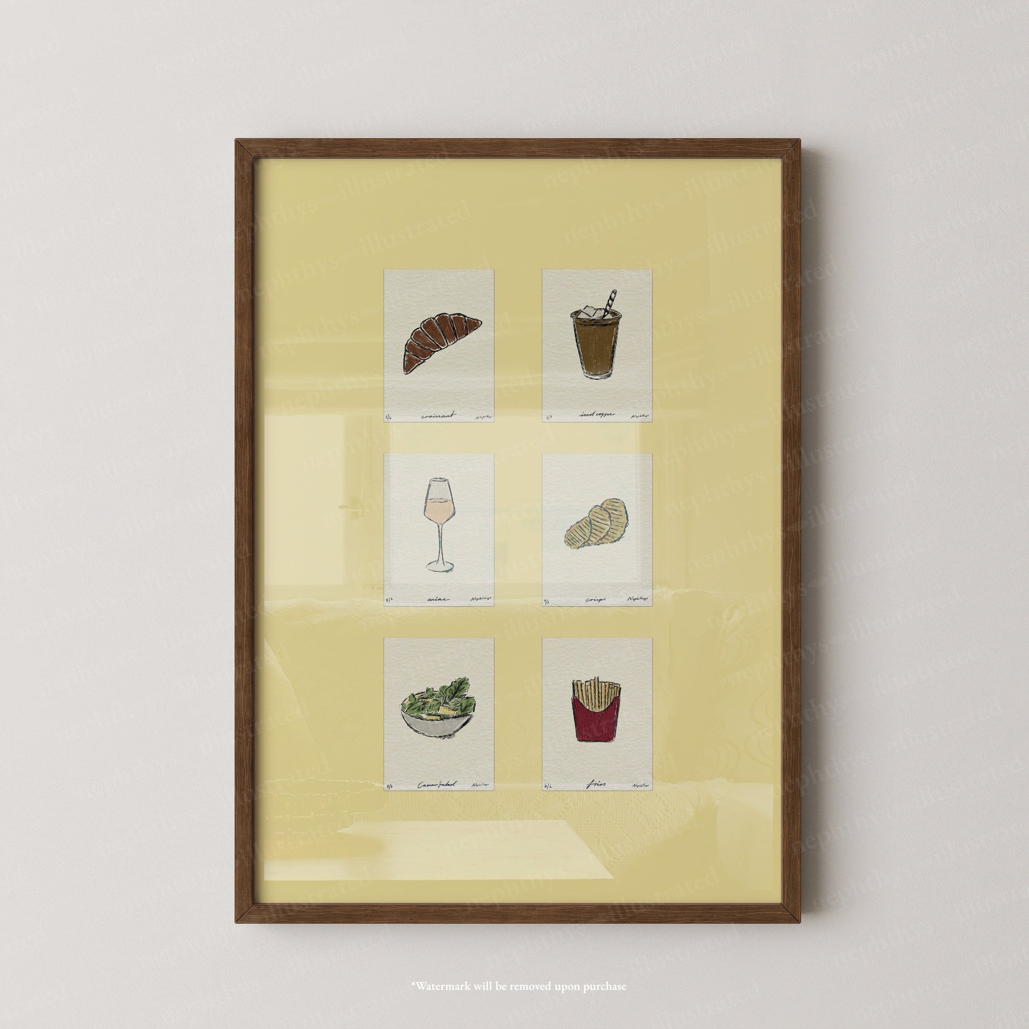 Signature Snacks Set Print
