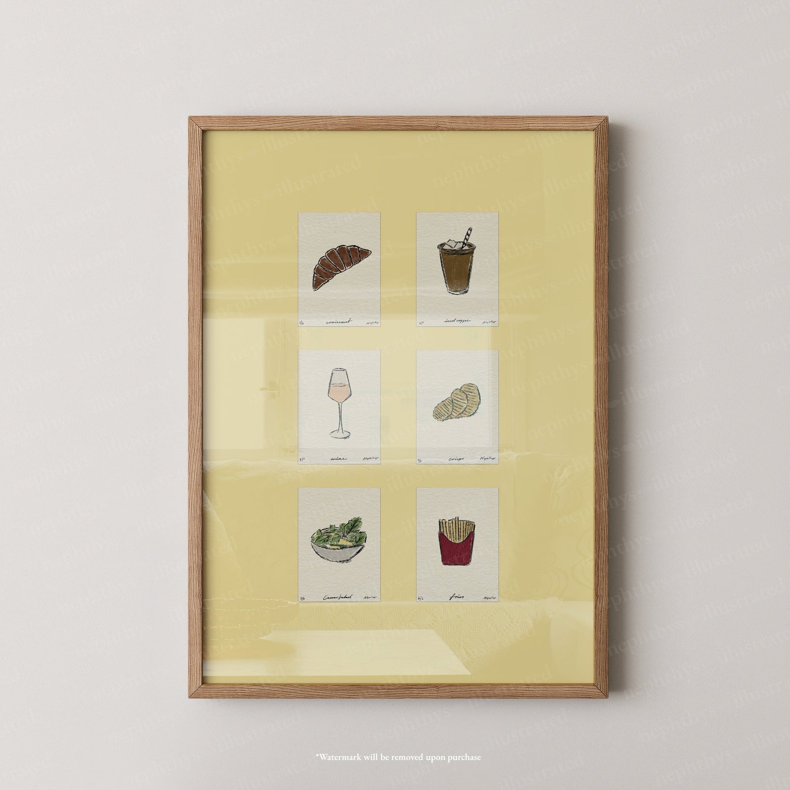 Signature Snacks Set Print