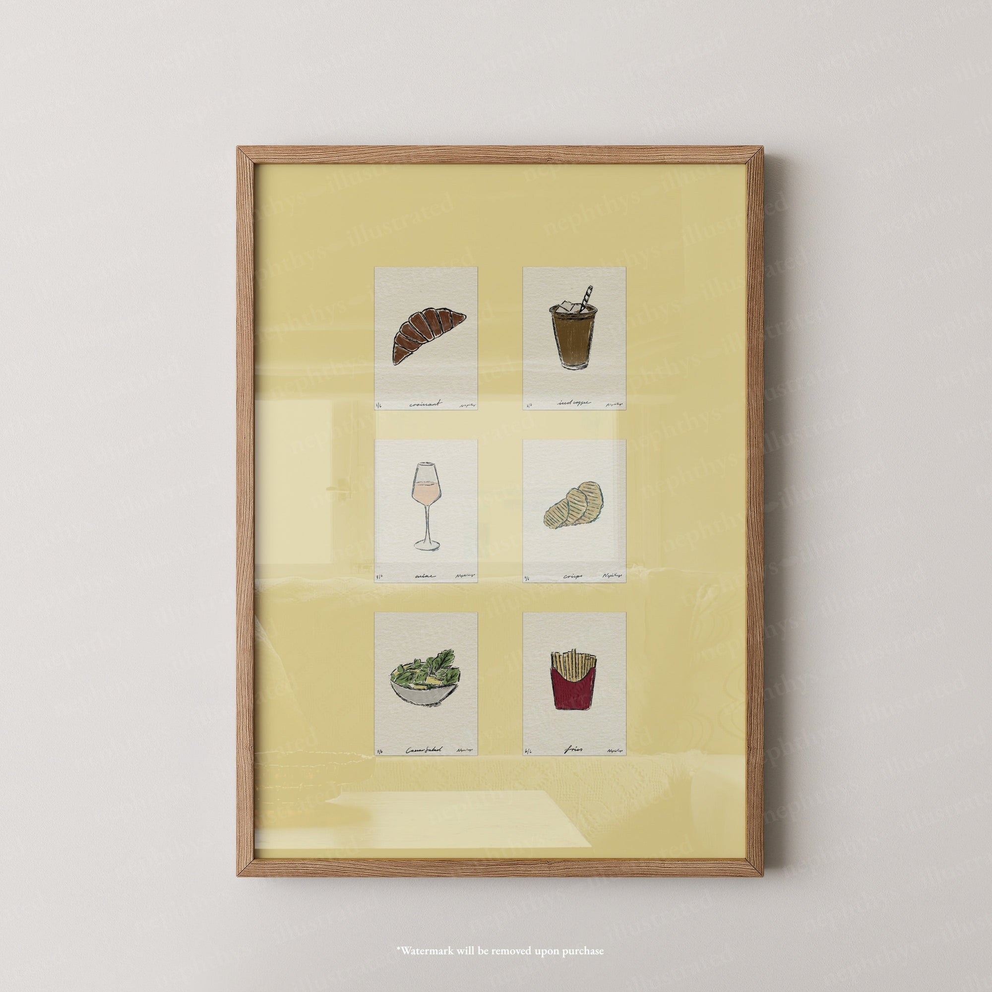 Signature Snacks Set Print