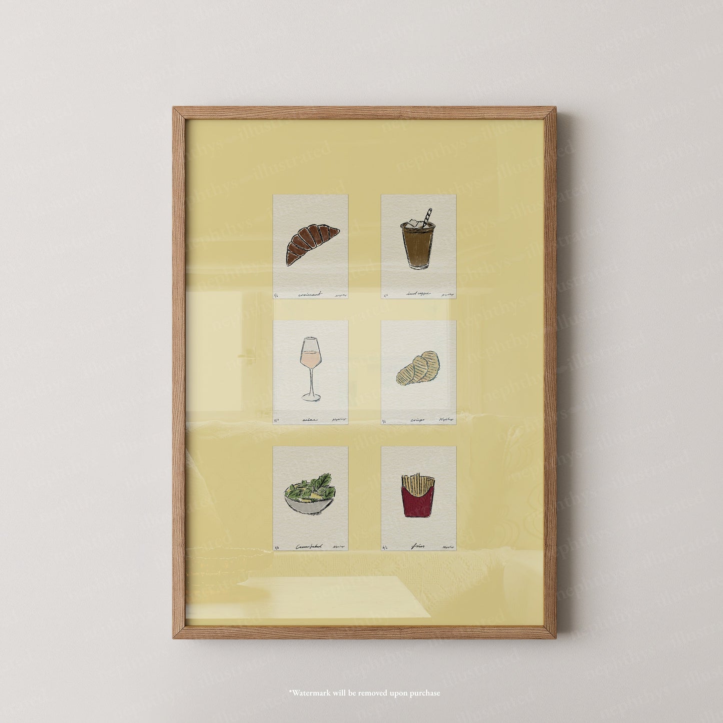 Signature Snacks Set Print